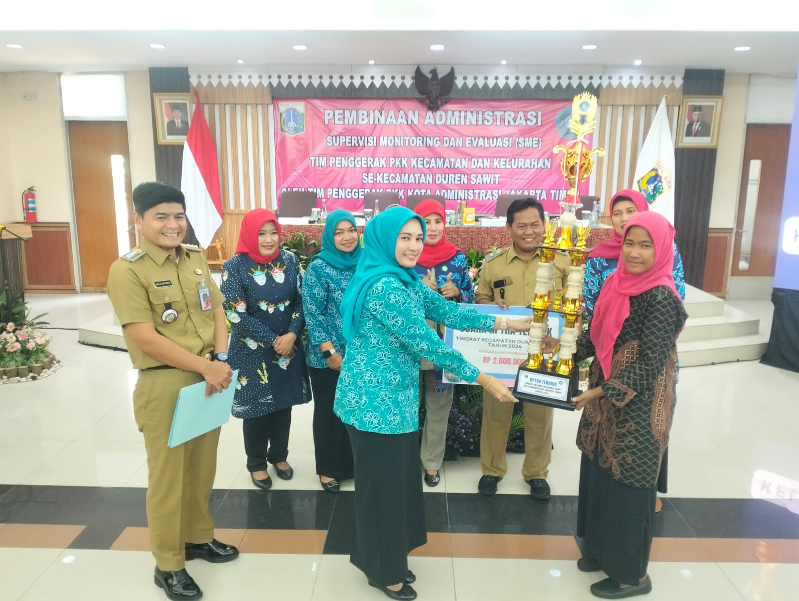 RPTRA DKI Berseri Terpilih Menjadi RPTRA Terbaik Tingkat Kecamatan Duren Sawit